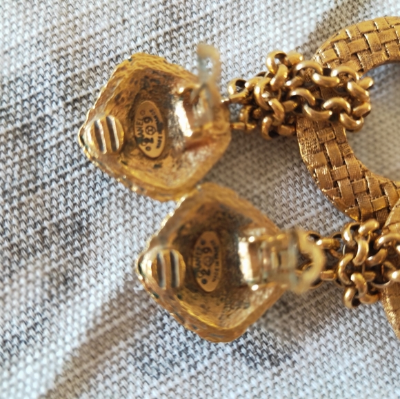 Chanel Vintage Nest Gold earrings - Picture 7 of 8